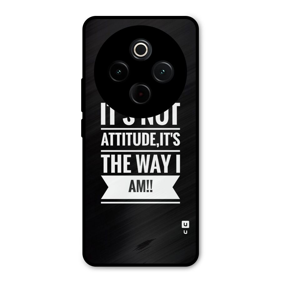 My Attitude Metal Back Case for iQOO Z10