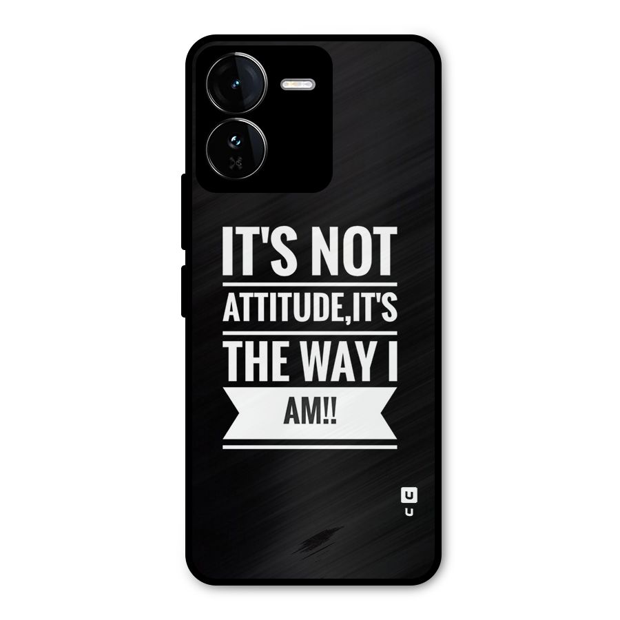 My Attitude Metal Back Case for iQOO Z9