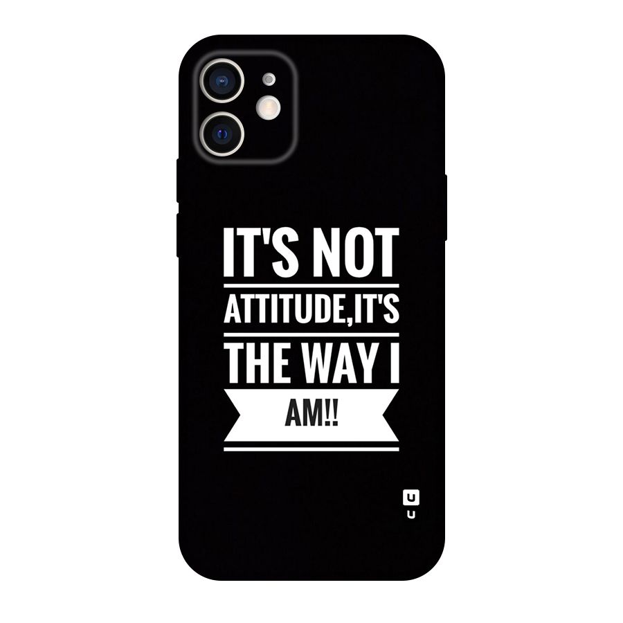 My Attitude Original Polycarbonate Back Case for iPhone 12