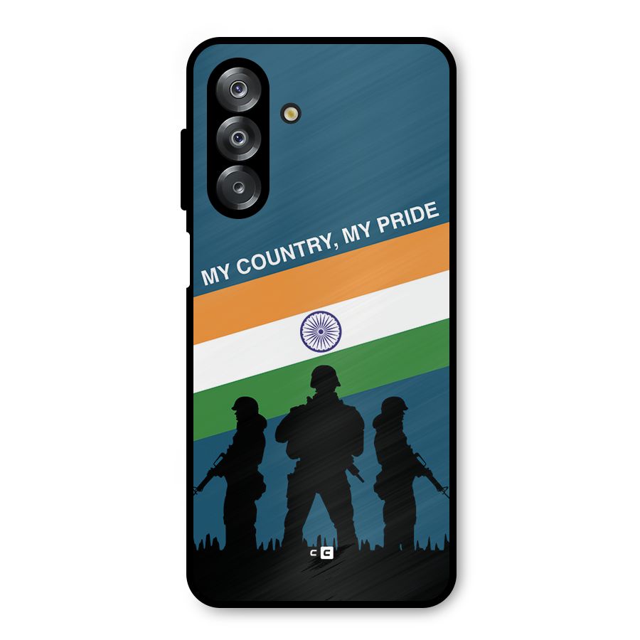 My Country My Pride Metal Back Case for Galaxy A26