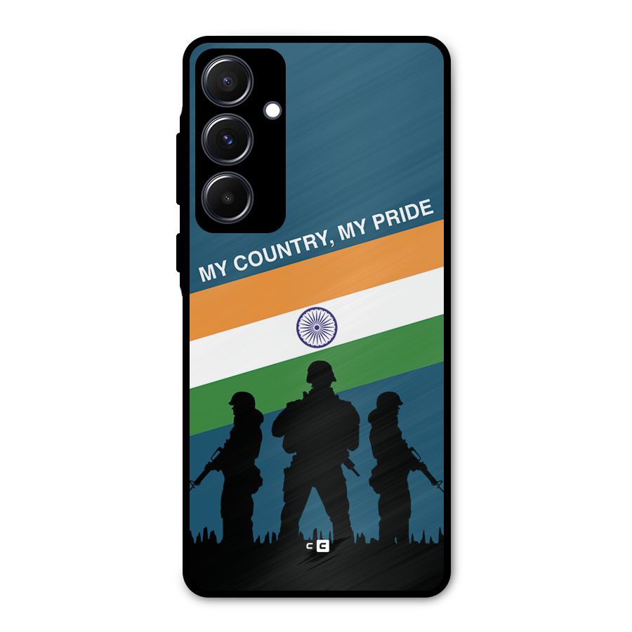 My Country My Pride Metal Back Case for Galaxy A55