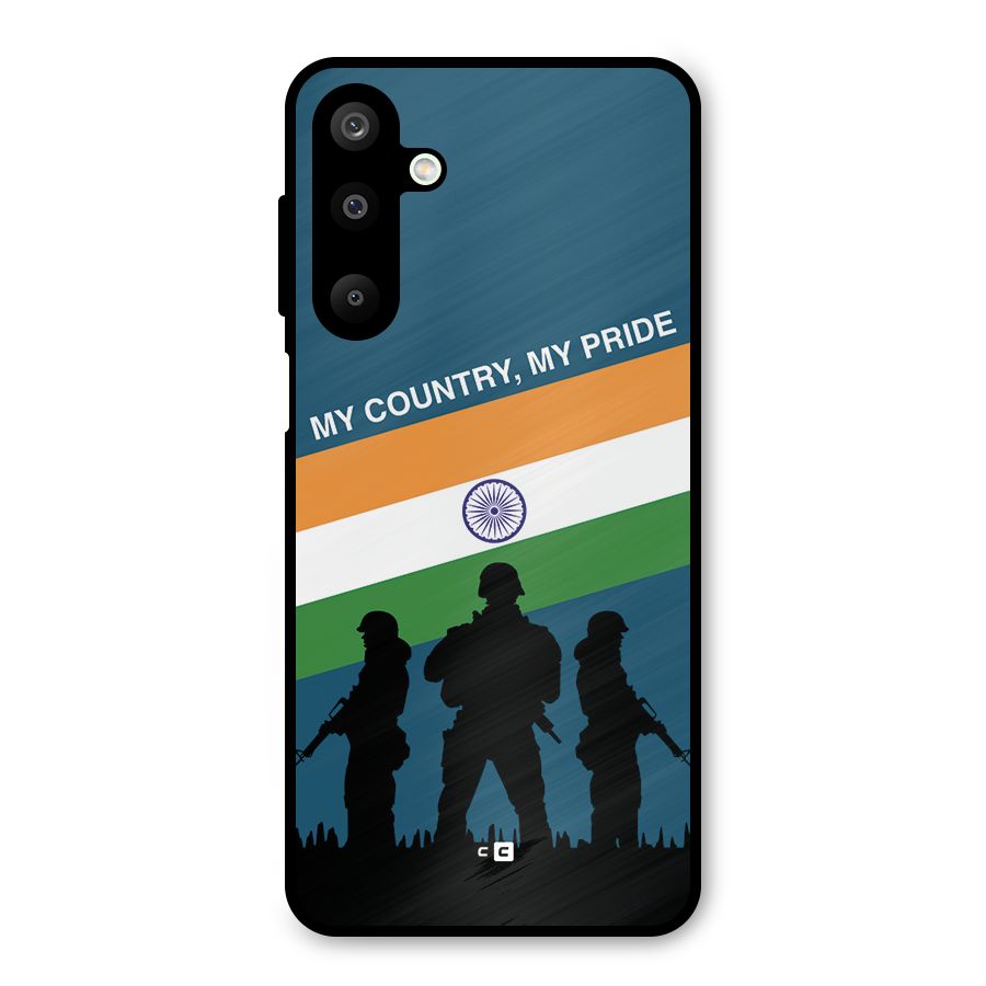 My Country My Pride Metal Back Case for Galaxy M16