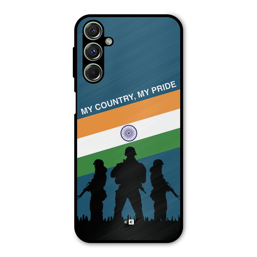 My Country My Pride Metal Back Case for Galaxy M34
