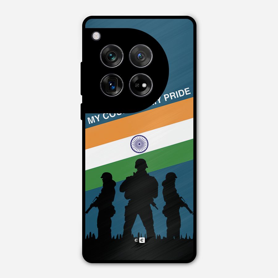 My Country My Pride Metal Back Case for OnePlus 12