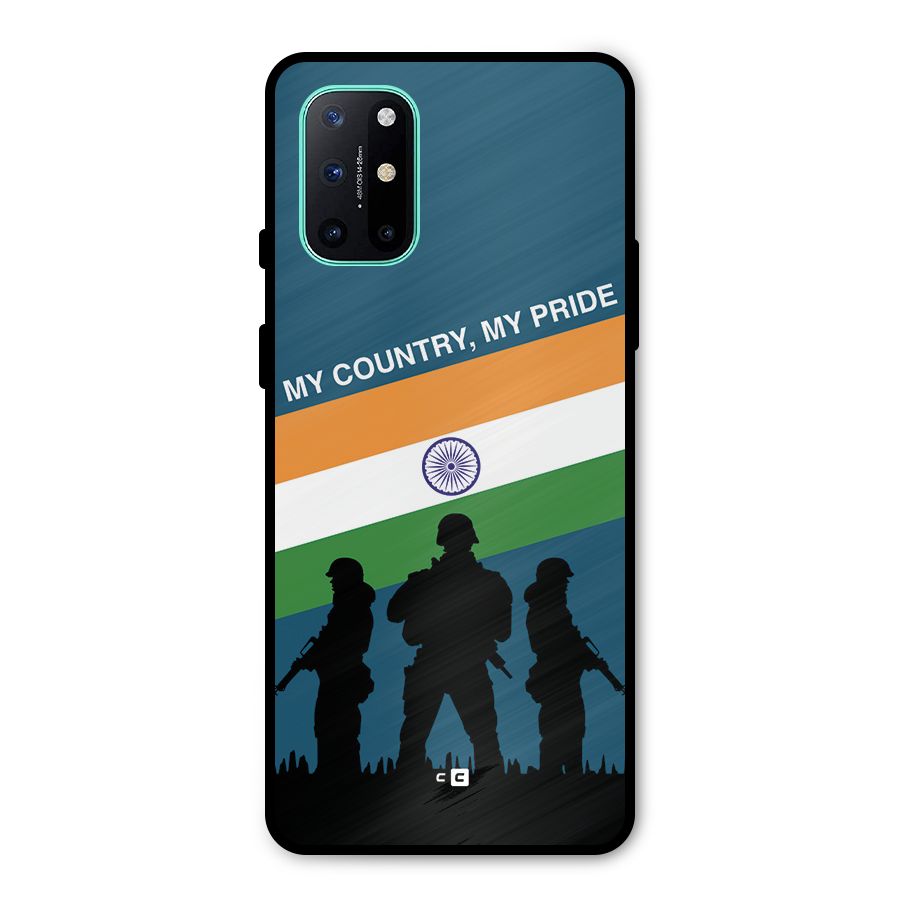 My Country My Pride Metal Back Case for OnePlus 8T