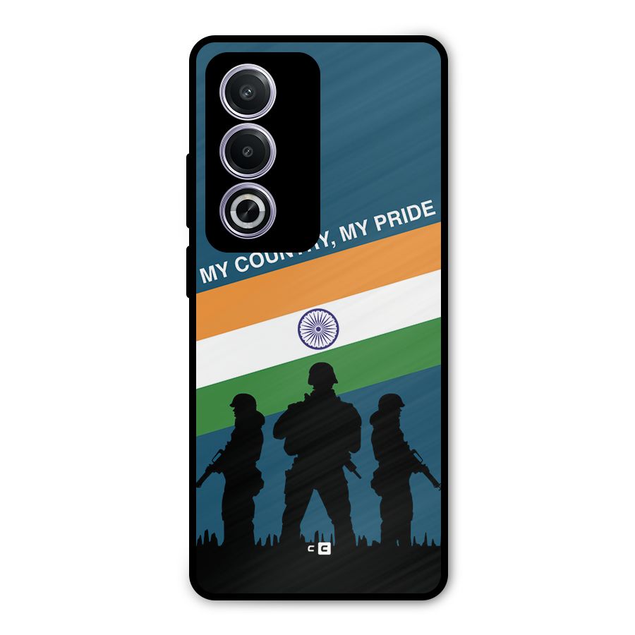 My Country My Pride Metal Back Case for Oppo K12x
