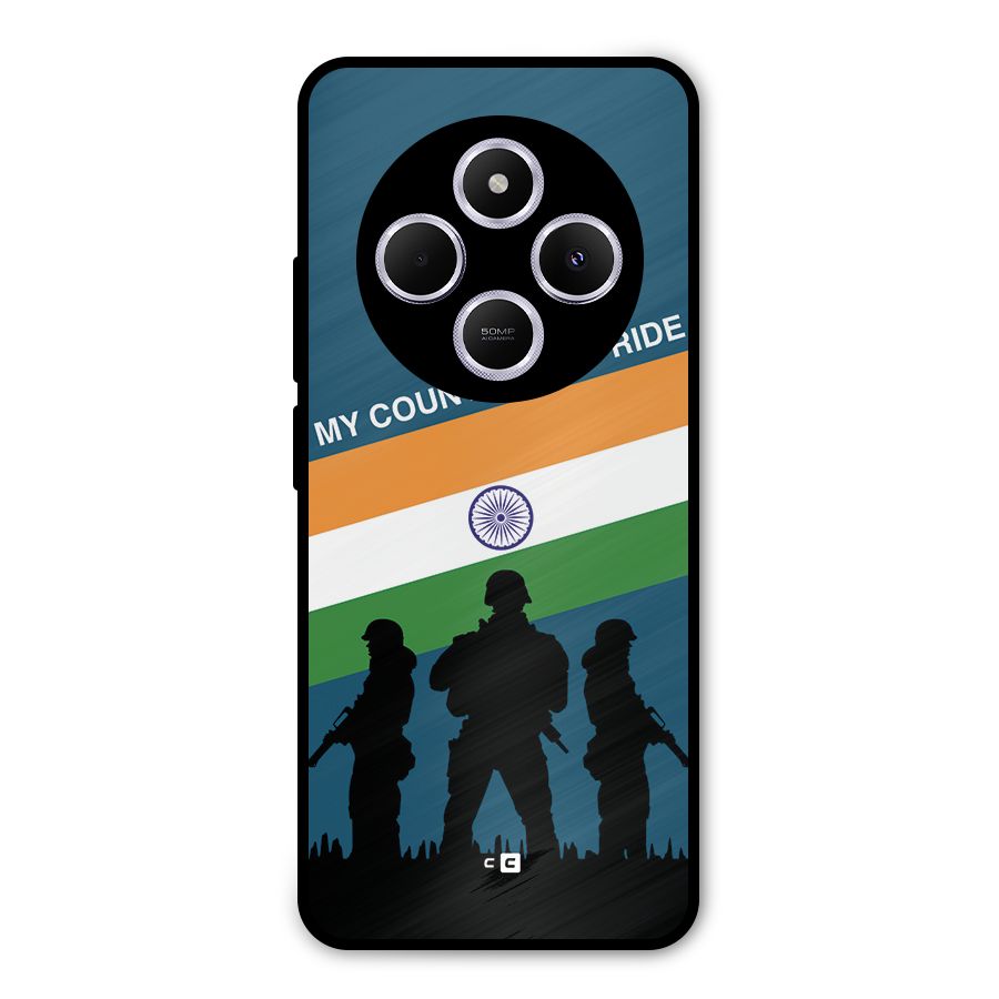 My Country My Pride Metal Back Case for Poco M7