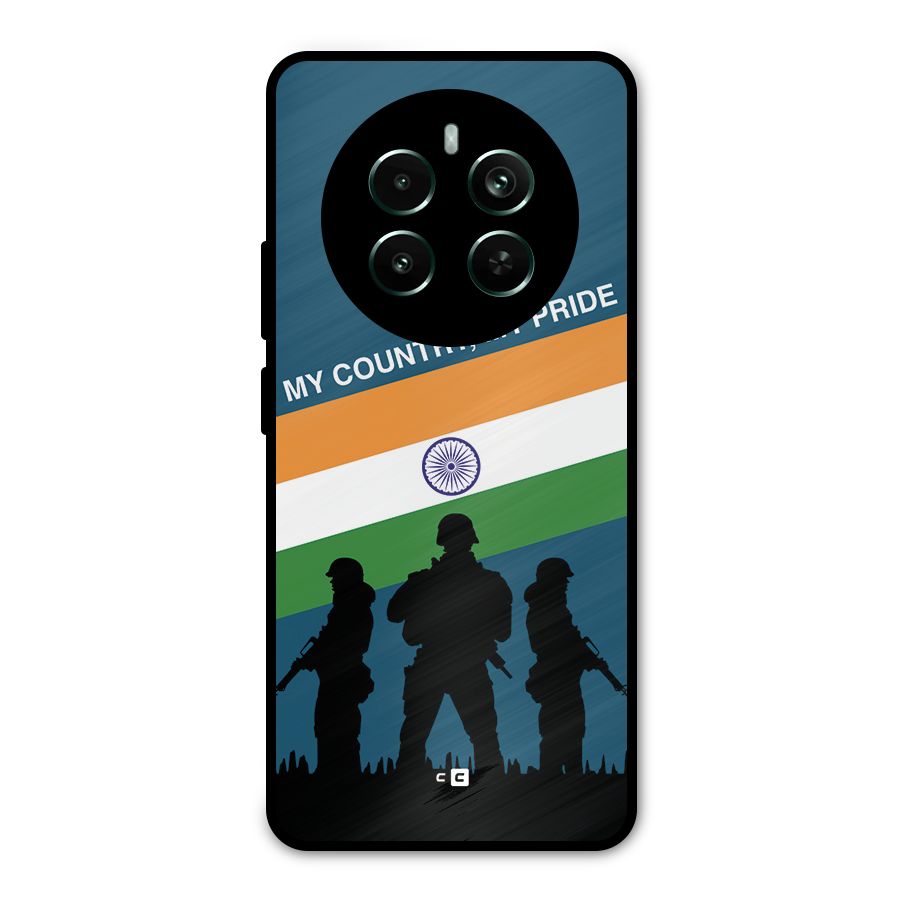 My Country My Pride Metal Back Case for Realme Narzo 70 Pro