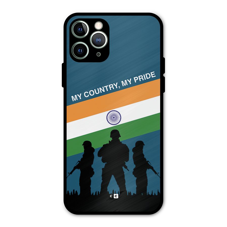 My Country My Pride Metal Back Case for iPhone 11 Pro Max