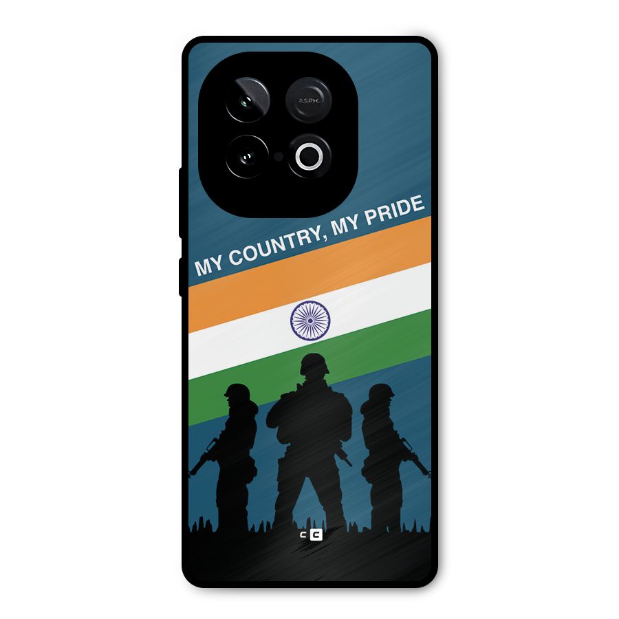 My Country My Pride Metal Back Case for iQOO Neo 10