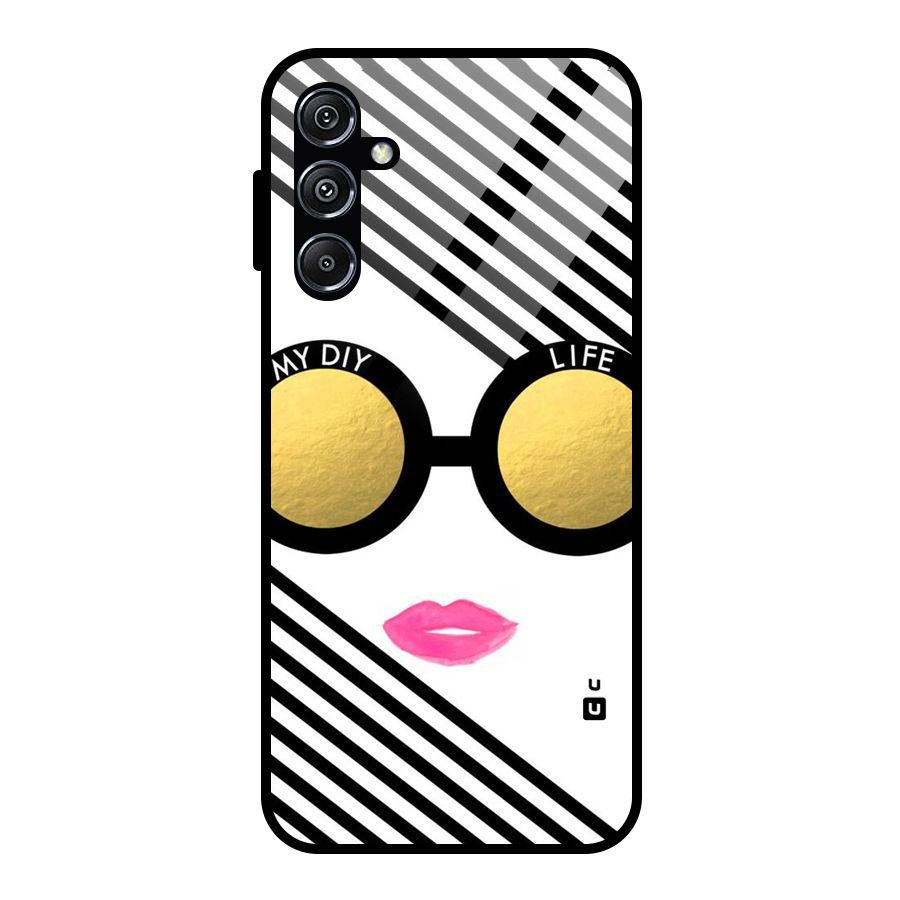 My DIY Life Glass Back Case for Galaxy M34 5G