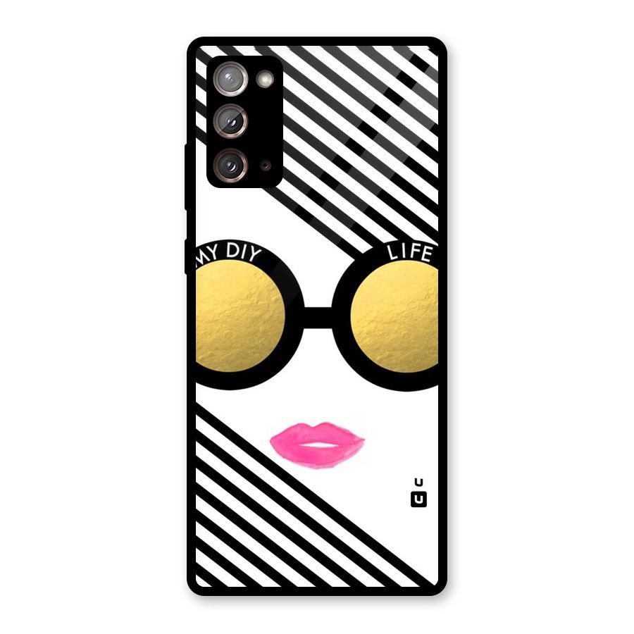 My DIY Life Glass Back Case for Galaxy Note 20