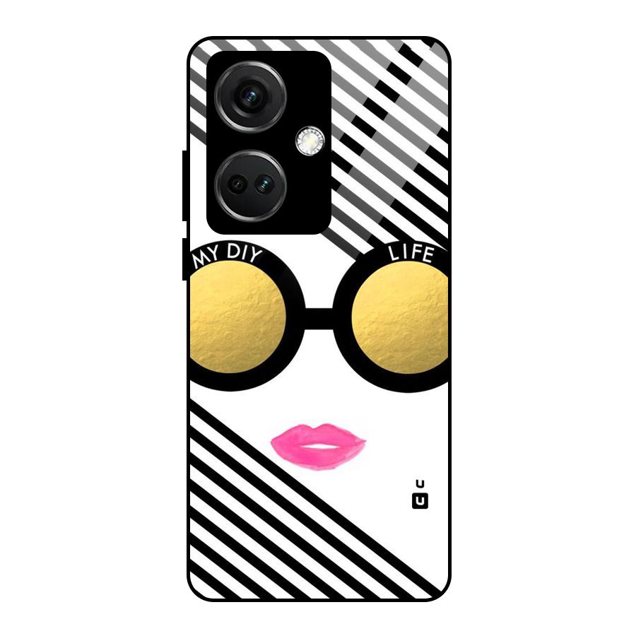 My DIY Life Glass Back Case for OnePlus Nord CE 3 5G