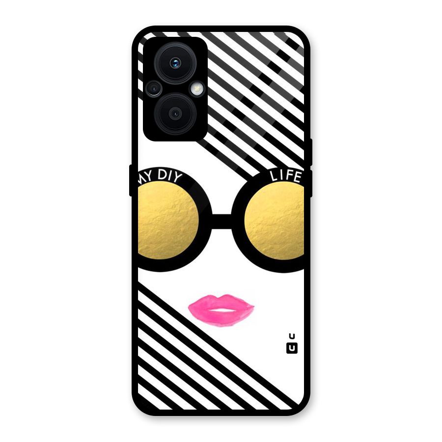 My DIY Life Glass Back Case for Oppo F21s Pro 5G