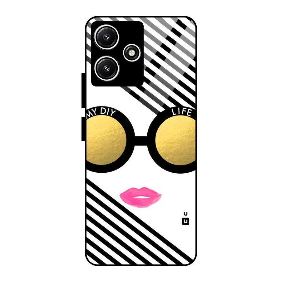 My DIY Life Glass Back Case for Poco M6 Pro