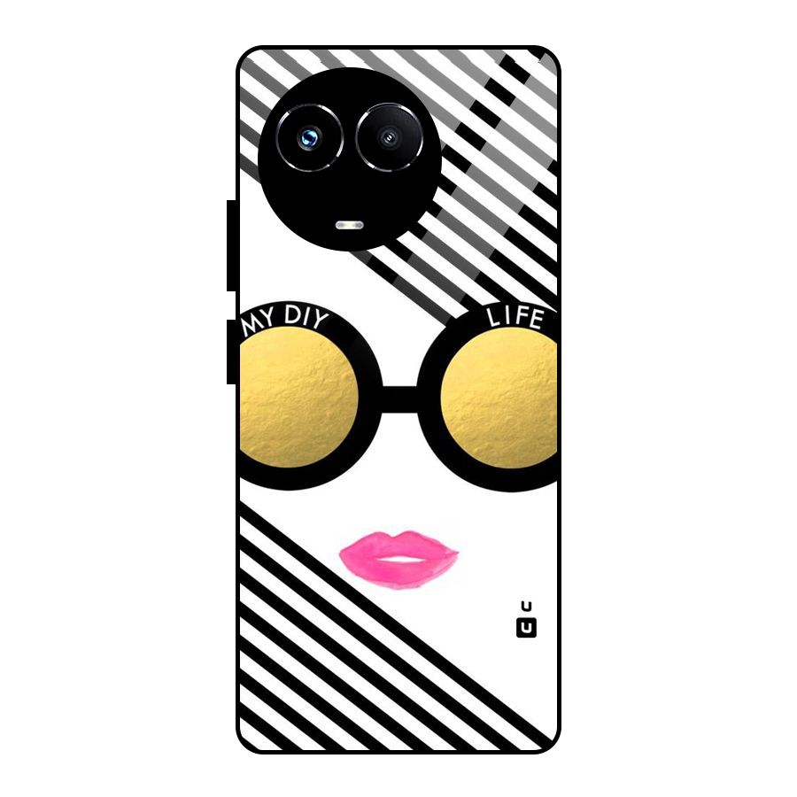 My DIY Life Glass Back Case for Realme Narzo 60X