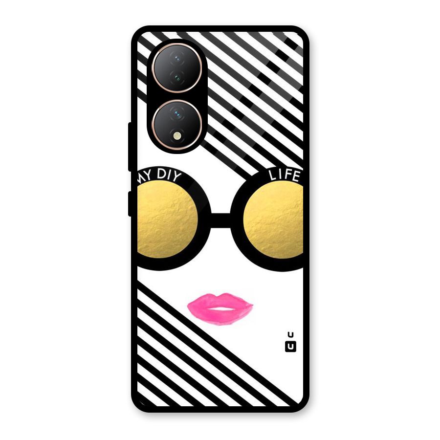 My DIY Life Glass Back Case for Vivo Y100A