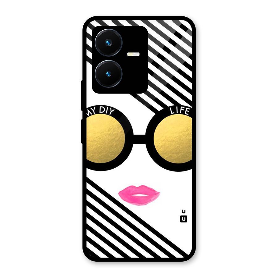 My DIY Life Glass Back Case for Vivo Y22s