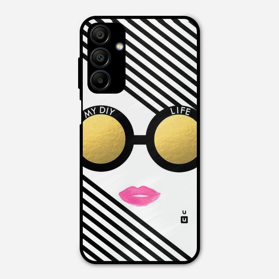 My DIY Life Metal Back Case for Galaxy A15 5G