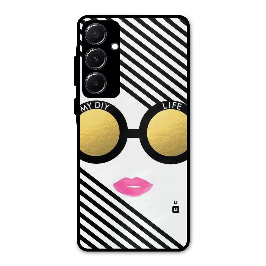 My DIY Life Metal Back Case for Galaxy A55