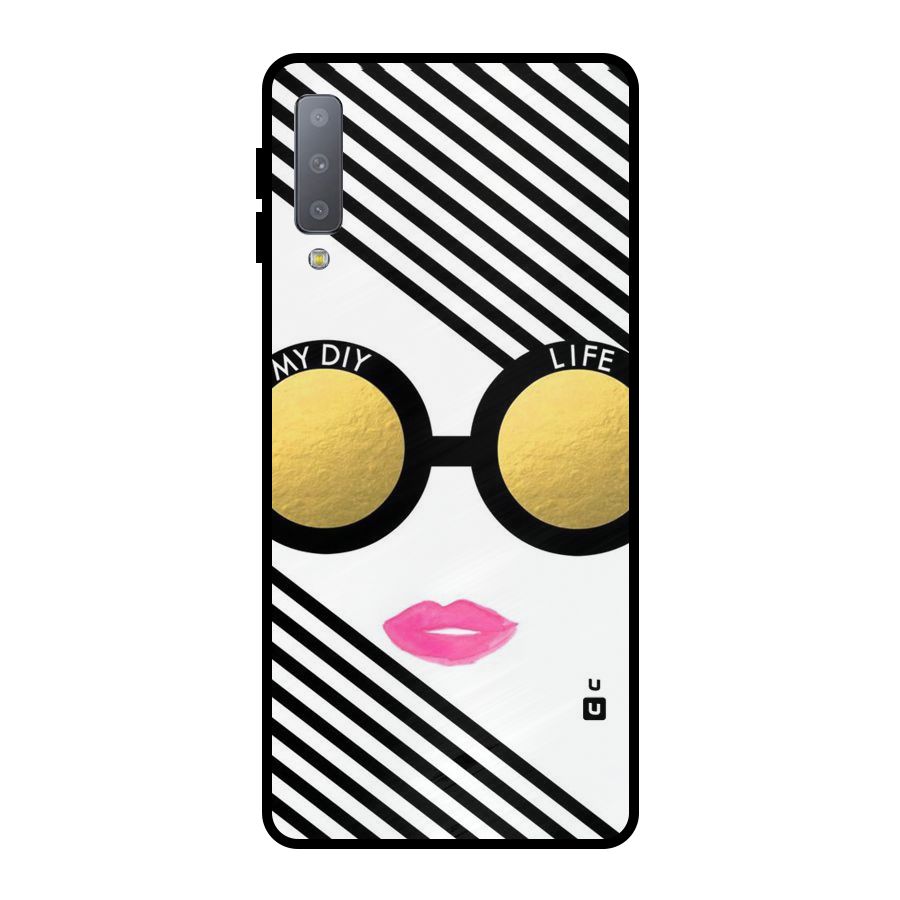 My DIY Life Metal Back Case for Galaxy A7 (2018)