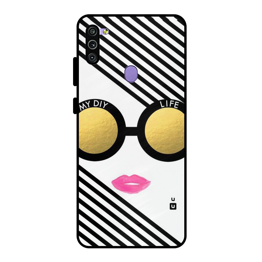 My DIY Life Metal Back Case for Galaxy M11