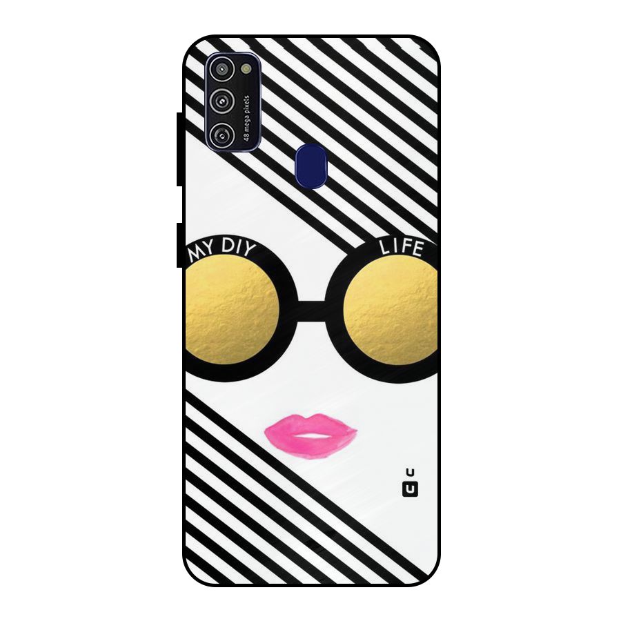My DIY Life Metal Back Case for Galaxy M21