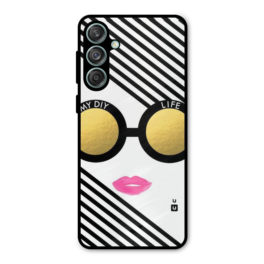 My DIY Life Metal Back Case for Galaxy M55 5G