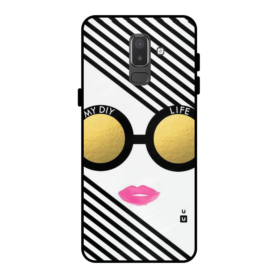 My DIY Life Metal Back Case for Galaxy On8 (2018)