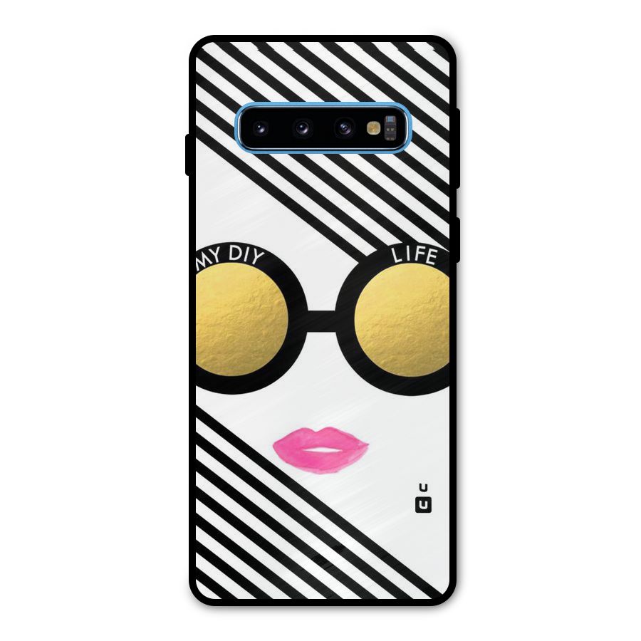 My DIY Life Metal Back Case for Galaxy S10