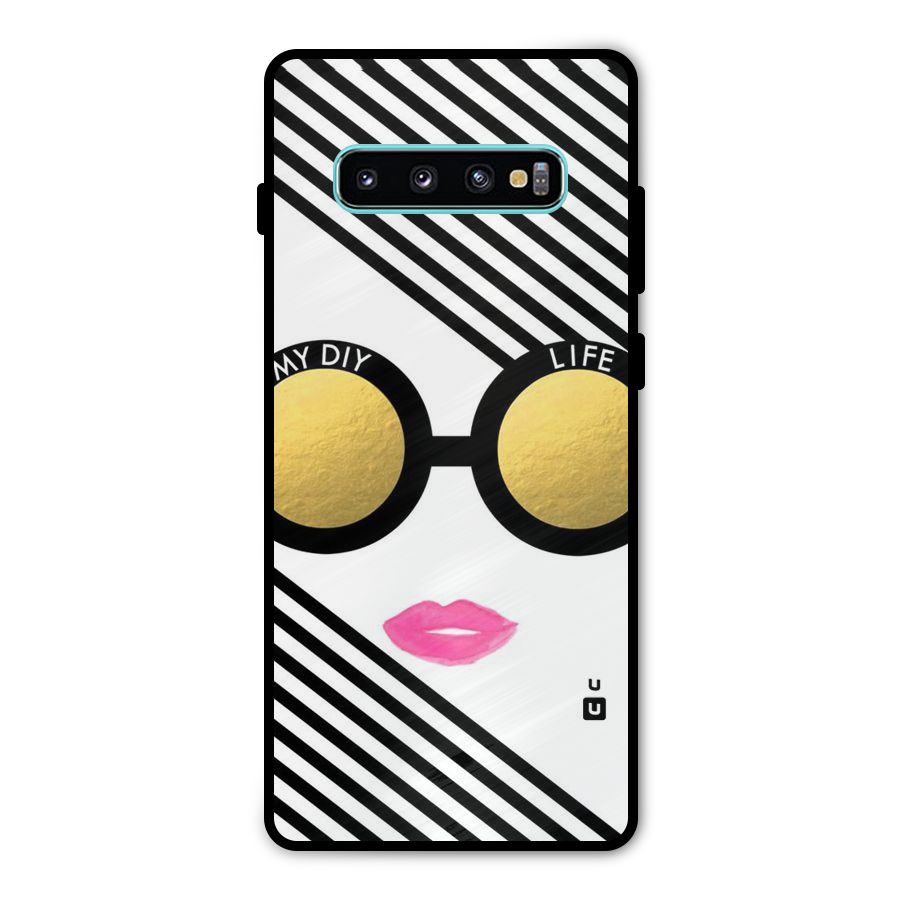 My DIY Life Metal Back Case for Galaxy S10 Plus