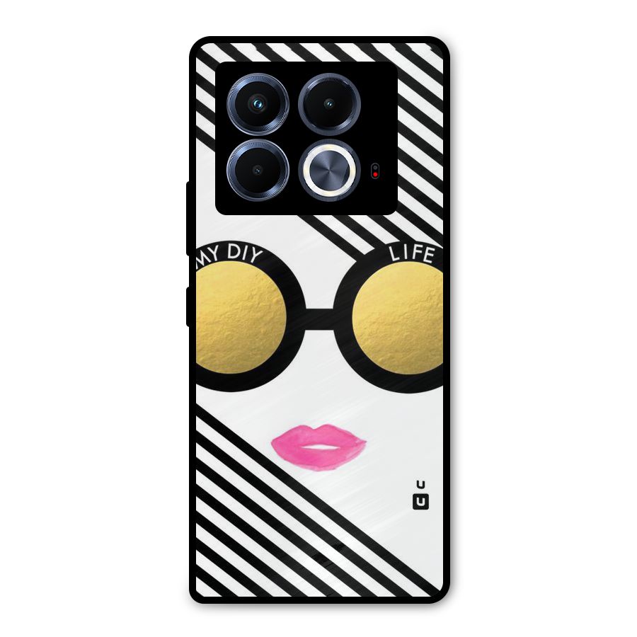 My DIY Life Metal Back Case for Infinix Note 40 5G