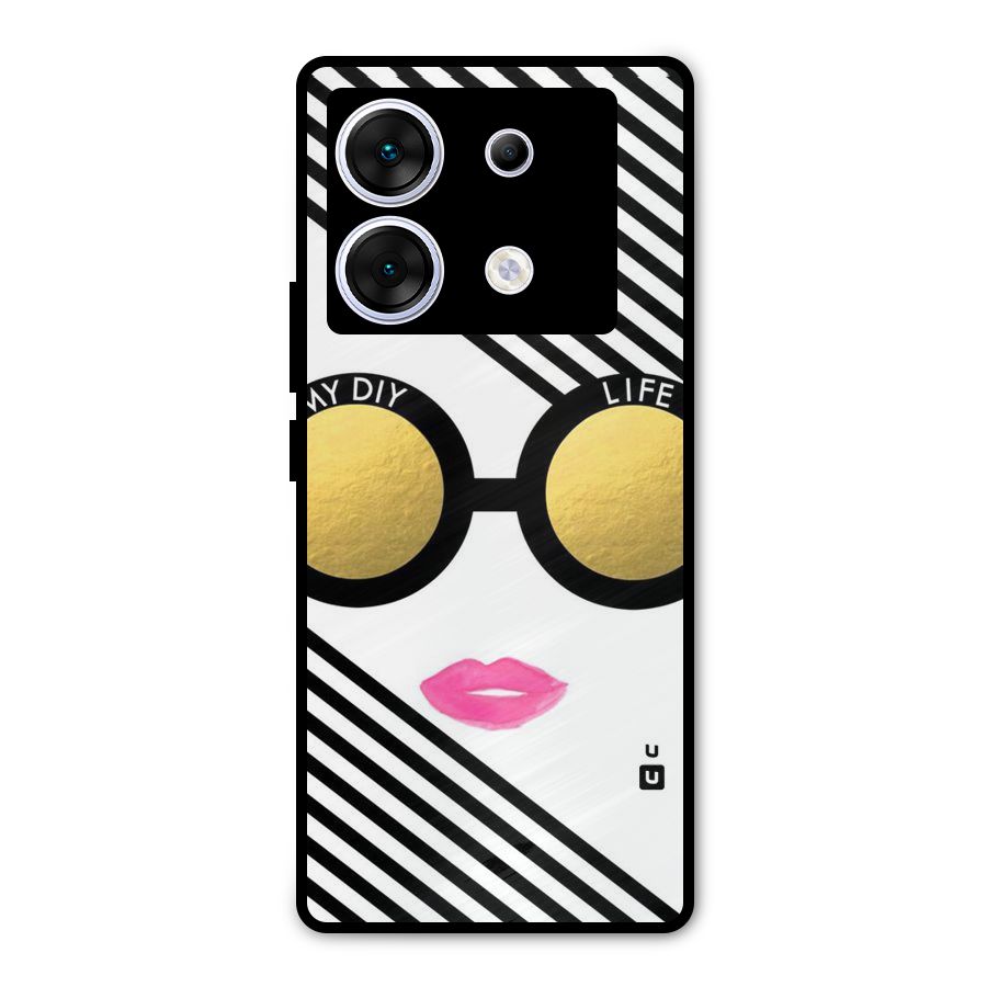 My DIY Life Metal Back Case for Infinix Zero 30 5G