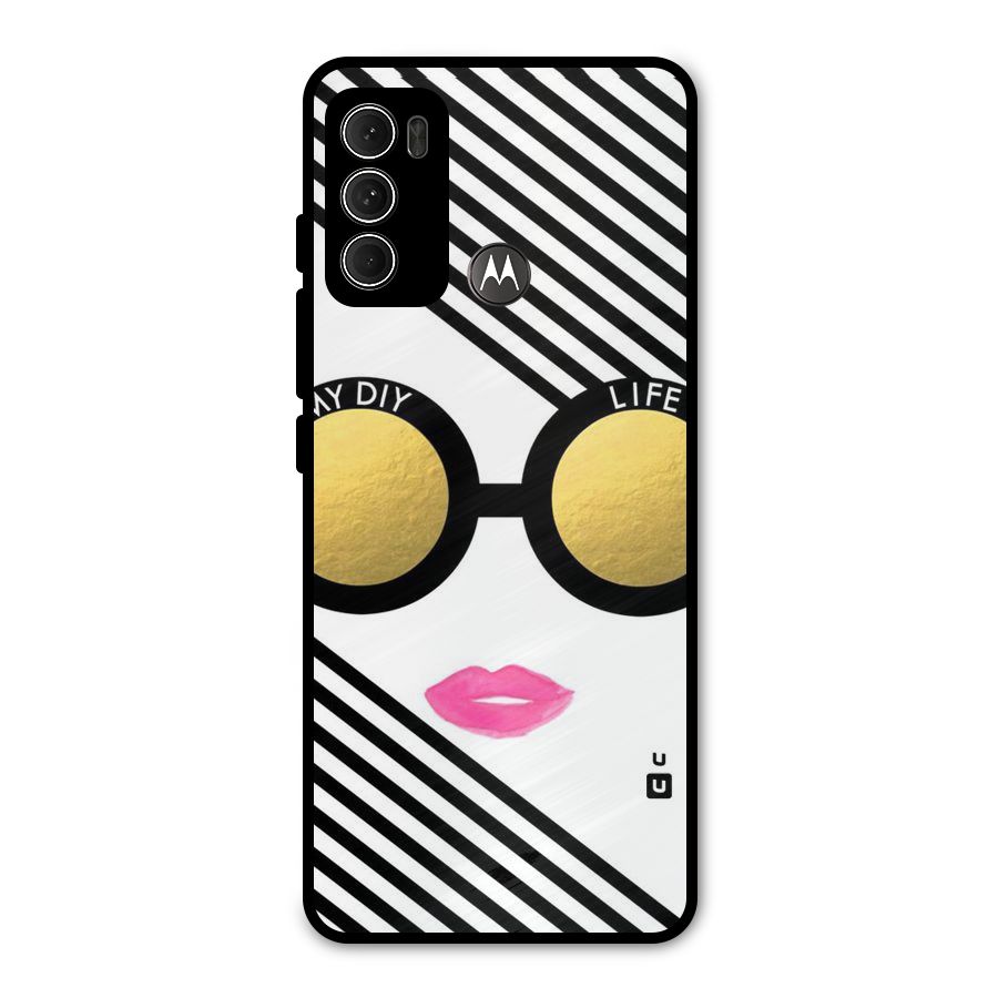 My DIY Life Metal Back Case for Moto G60
