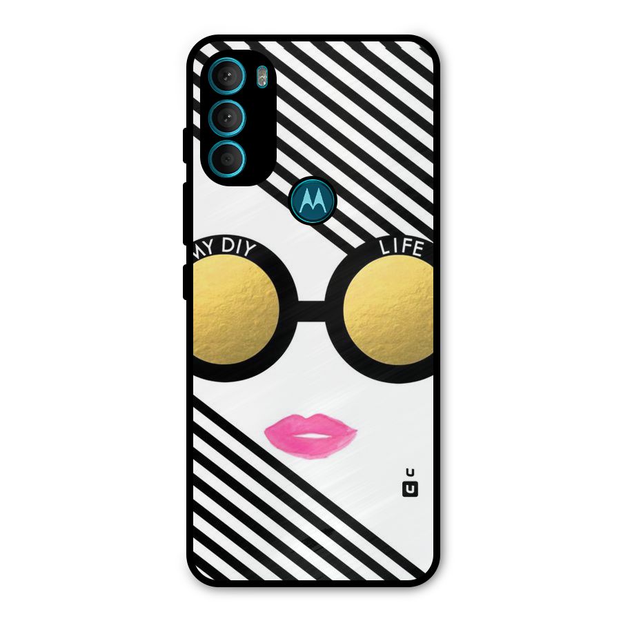My DIY Life Metal Back Case for Moto G71 5G