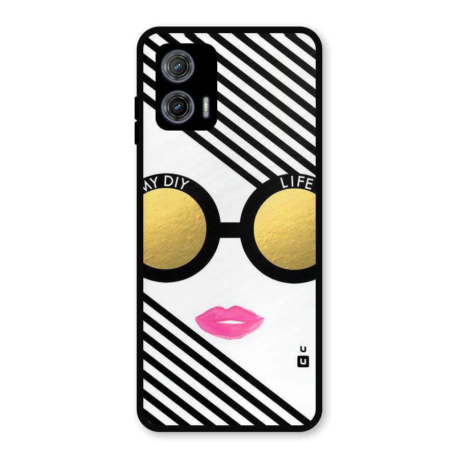My DIY Life Metal Back Case for Moto G73