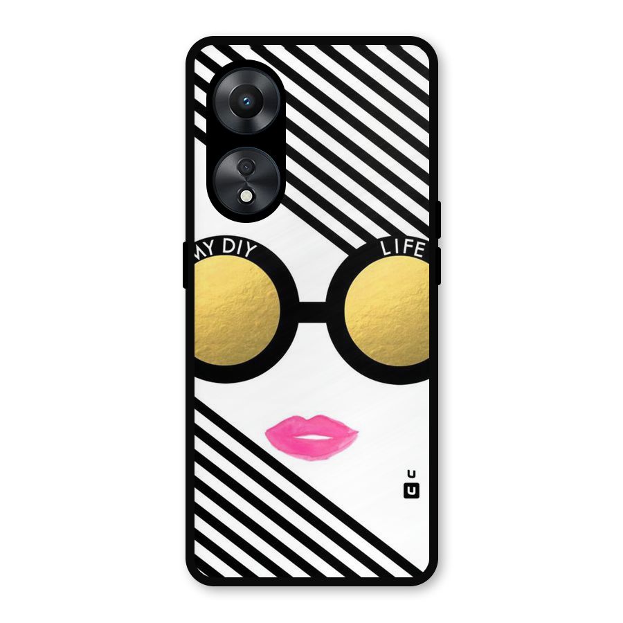 My DIY Life Metal Back Case for Oppo A78