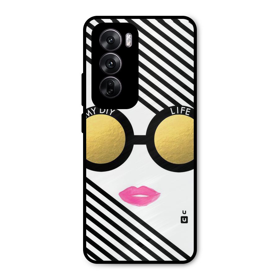 My DIY Life Metal Back Case for Oppo Reno12