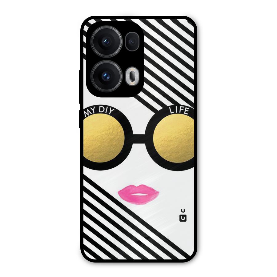 My DIY Life Metal Back Case for Oppo Reno13 Pro