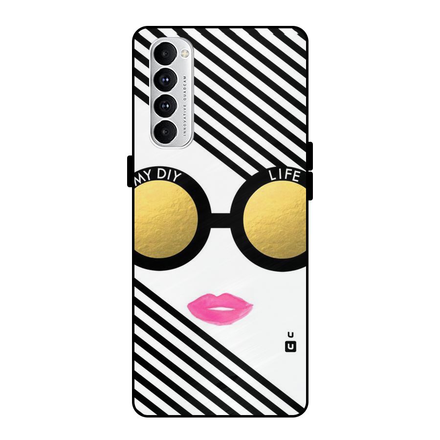 My DIY Life Metal Back Case for Oppo Reno4 Pro