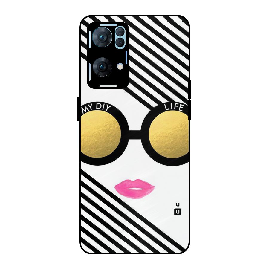 My DIY Life Metal Back Case for Oppo Reno7 Pro 5G