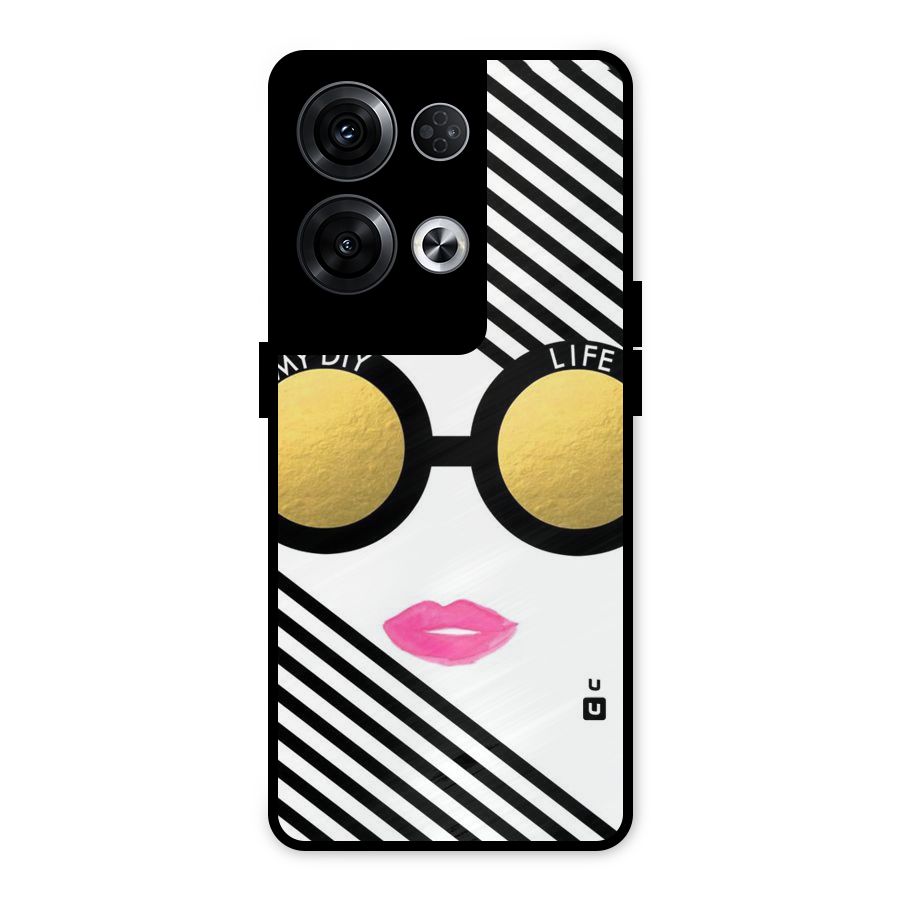 My DIY Life Metal Back Case for Oppo Reno8 Pro 5G