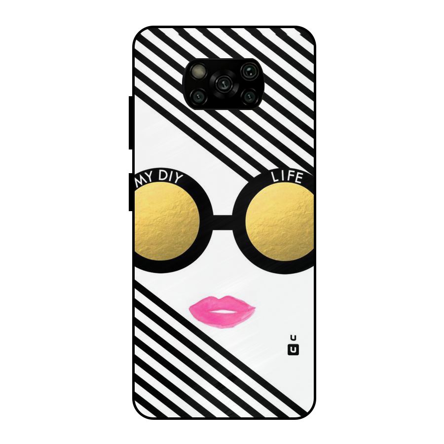My DIY Life Metal Back Case for Poco X3