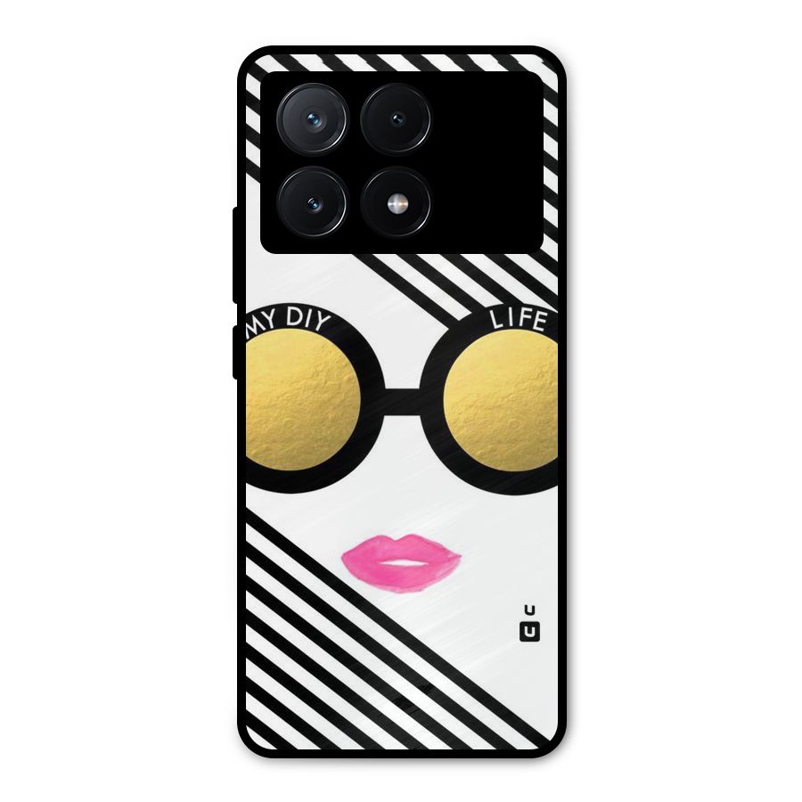 My DIY Life Metal Back Case for Poco X6 Pro