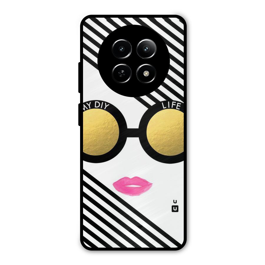 My DIY Life Metal Back Case for Realme 13