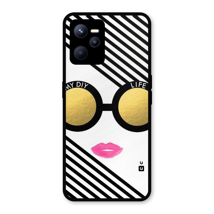 My DIY Life Metal Back Case for Realme C35