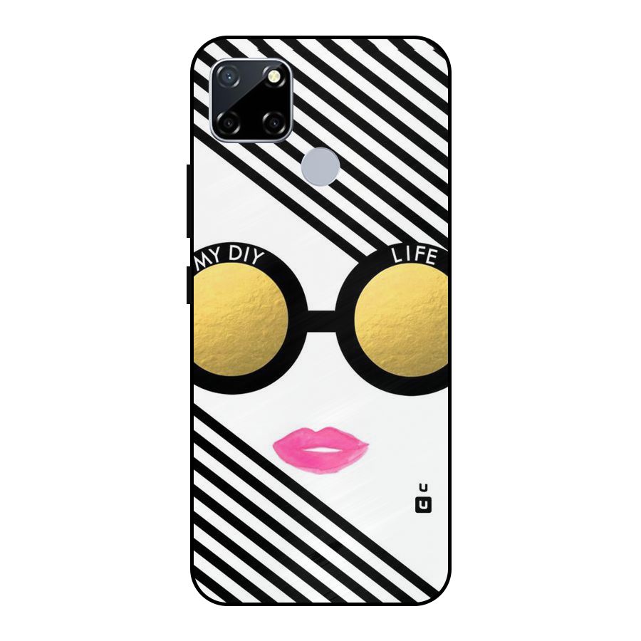 My DIY Life Metal Back Case for Realme Narzo 20