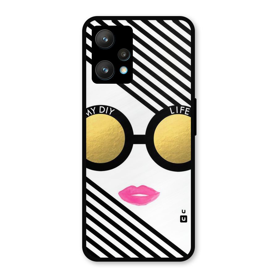 My DIY Life Metal Back Case for Realme Narzo 50 Pro