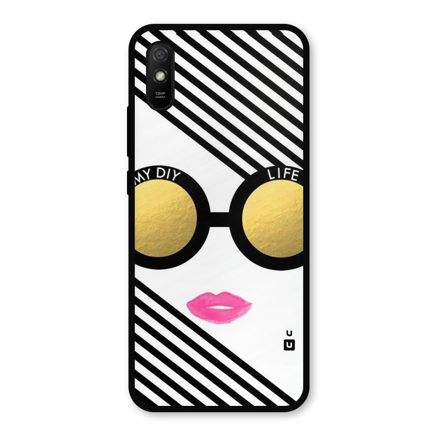 My DIY Life Metal Back Case for Redmi 9i