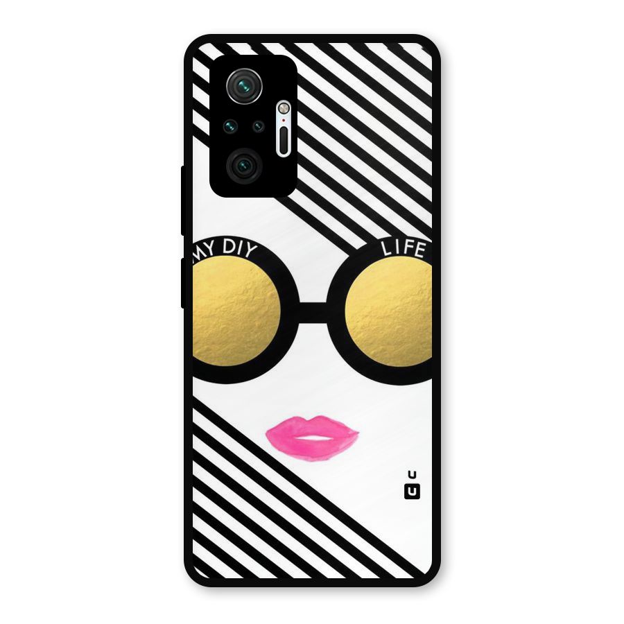 My DIY Life Metal Back Case for Redmi Note 10 Pro